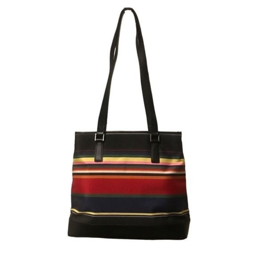 RELIC Tote Canvas Multicolored Stripes Size 13” x 11